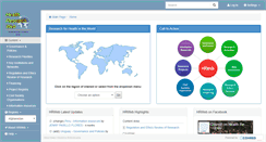 Desktop Screenshot of healthresearchweb.org